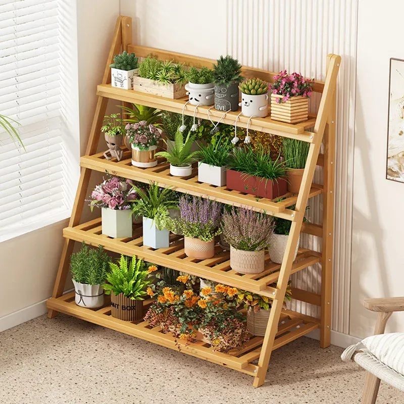 Foldable Multi-Tier Plant Stand 2