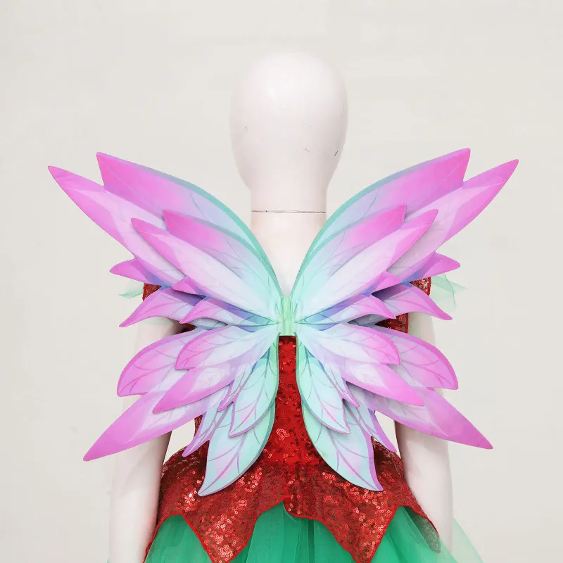 Kids Gradient Fairy Angel Wings 3