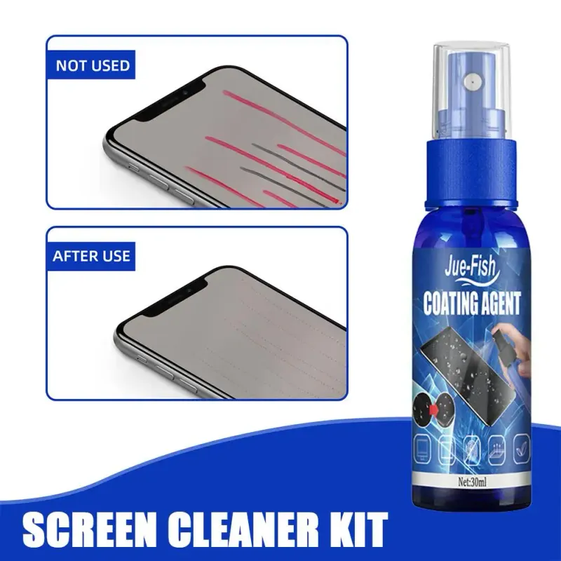 Screen Cleaner Kit with Anti-Fingerprint Polish 2