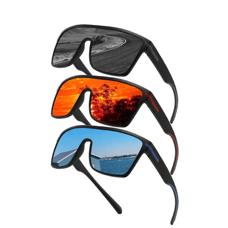 Polarized Square Driver Sunglasses UV400 1