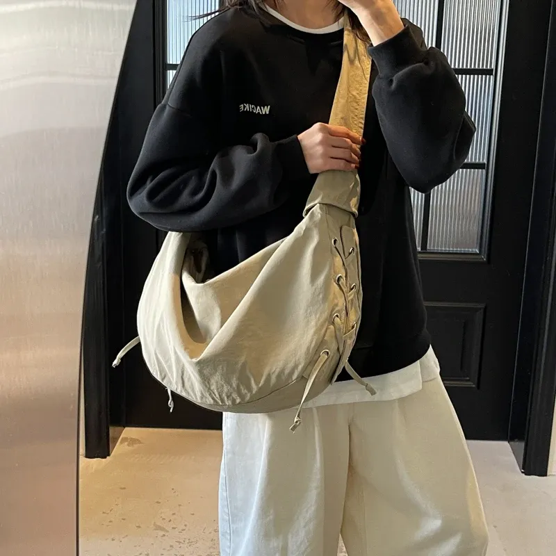 LEFTSIDE Women's Canvas Shoulder Bag 2