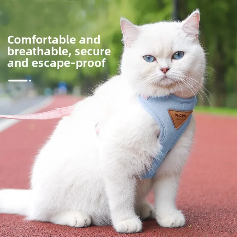Escape Proof Cat Harness with Leash 2