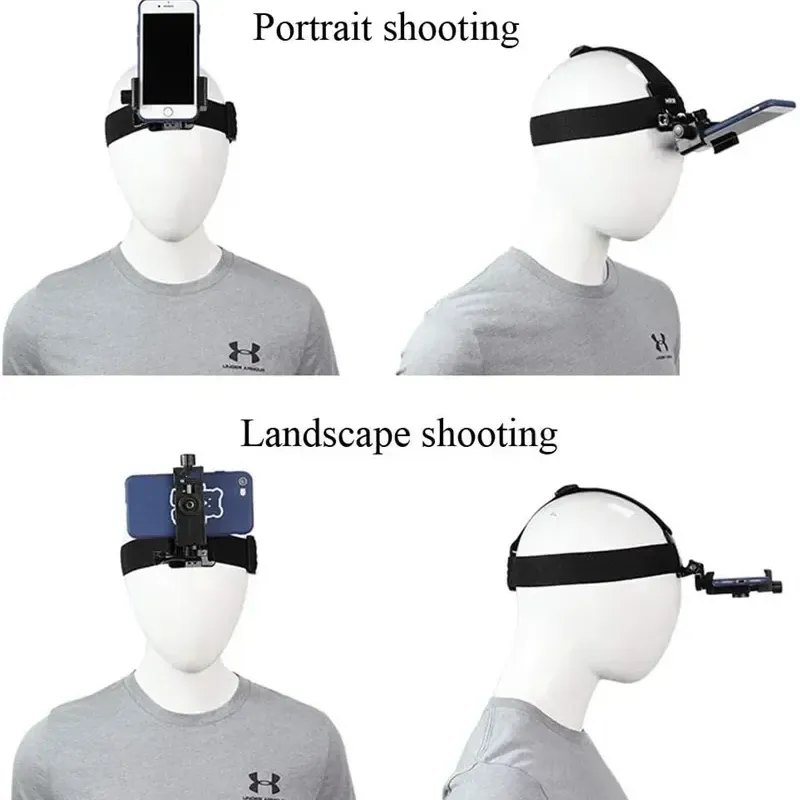 Head Strap Selfie Stick & Tripod Mount 3