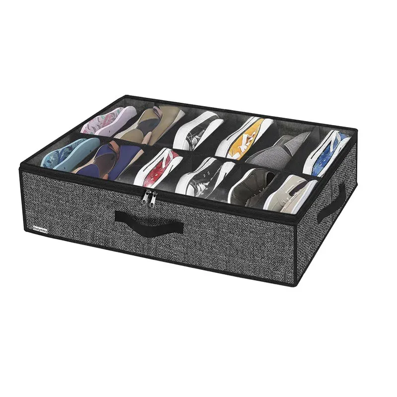 Under Bed Shoe Organizer Box 1