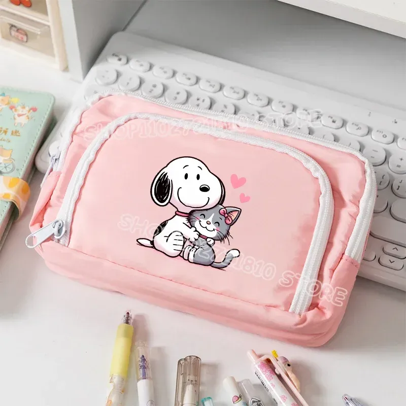 Snoopy 3-Layer Pen Organizer Pouch 6