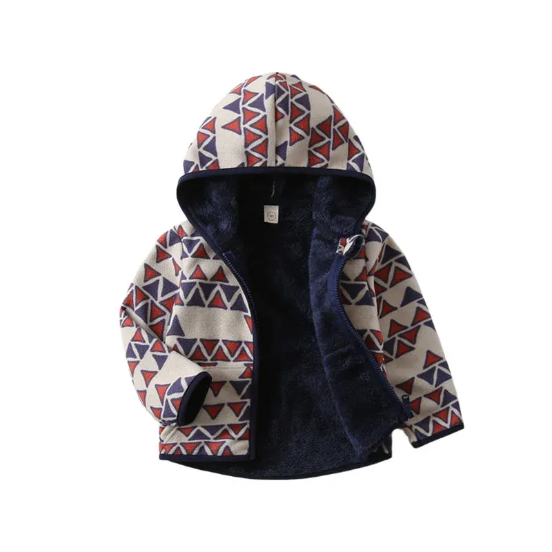 Kids Cartoon Fleece Winter Jacket 4
