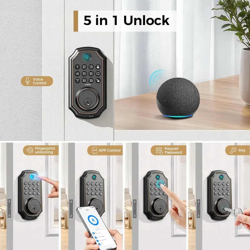 Arpha D280W WIFI Smart Door Lock 3