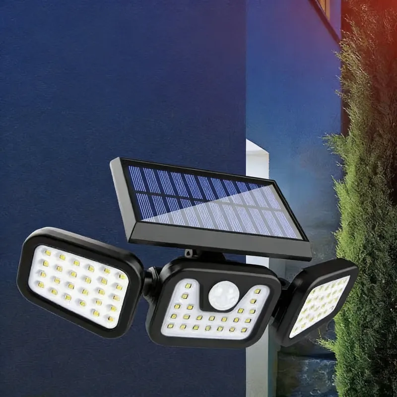 3 Head Solar Security Lights 1