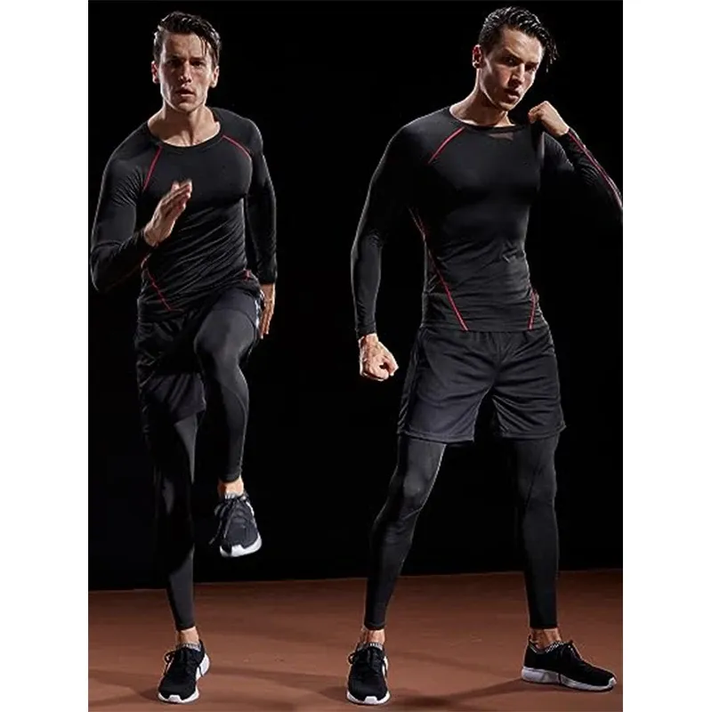 Compression Long Sleeve Gym Shirt 3