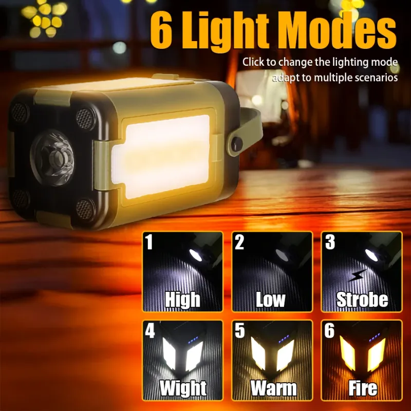 Solar Camping Light with Power Bank 3