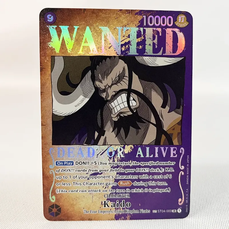 ONE PIECE Retro Wanted Poster Proxy Cards 5