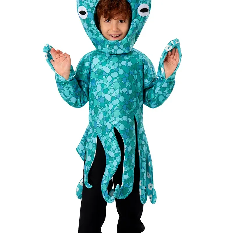 Kids Octopus Cosplay Costume Set 2