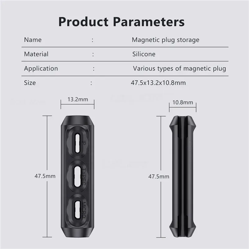 Magnetic Cable Organizer Case (2-Pack) 6