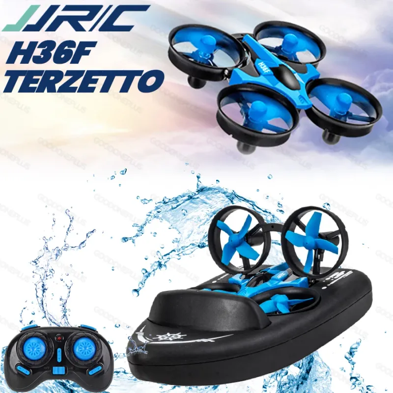 JJRC H36F 3-in-1 Waterproof Mini RC Drone Boat 1