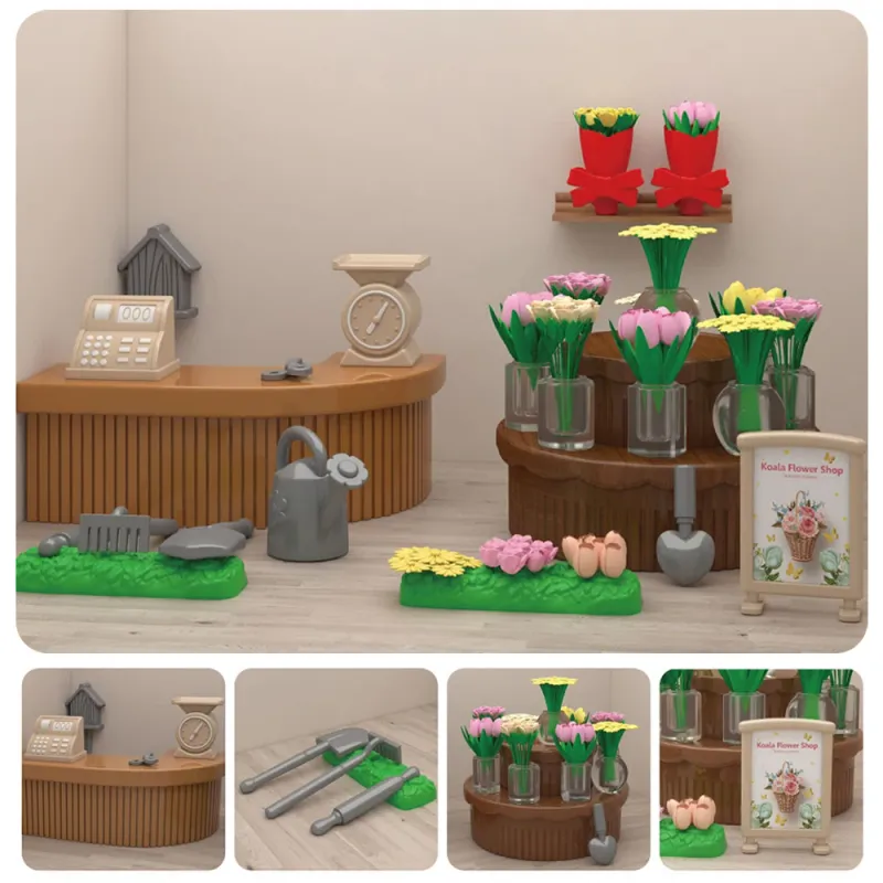 Forest Animal Dollhouse Furniture Set 1