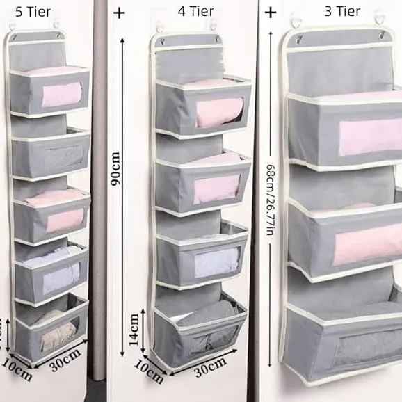 Foldable Fabric Hanging Organizer 2