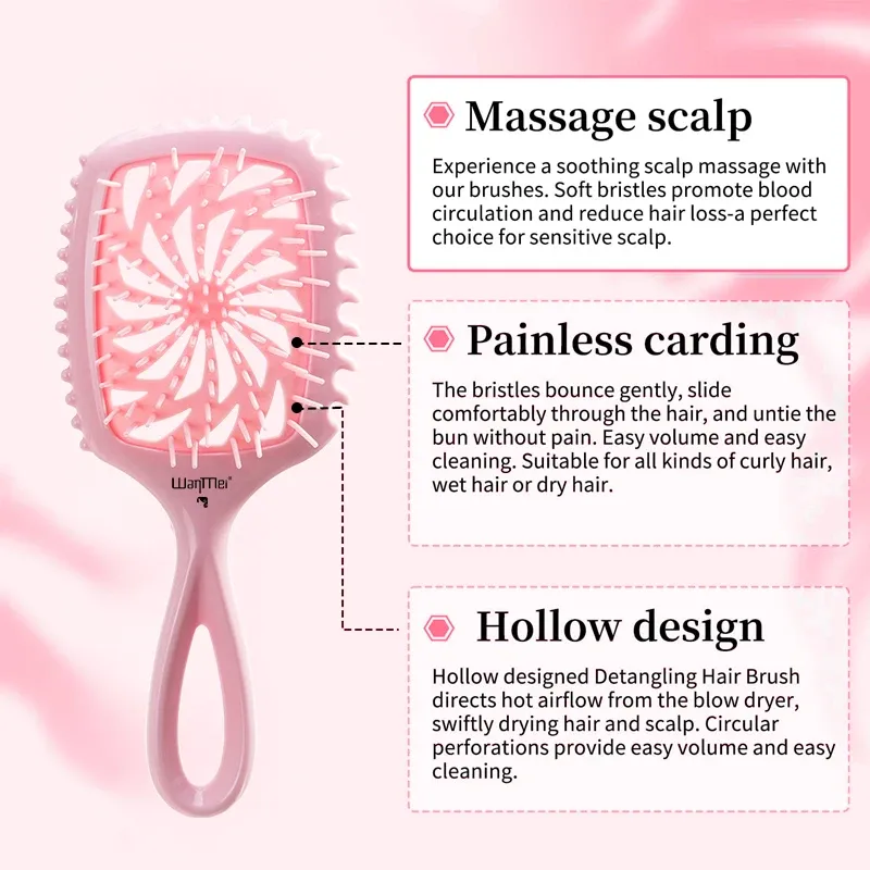 WANMEI Detangling Hair Brush 5