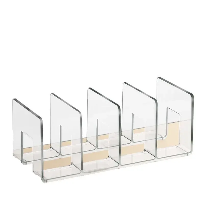 4-Section Clear Purse Organizer Stand 5