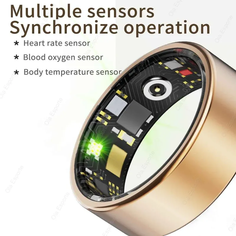 Smart Ring HT30 with Charging Case 4