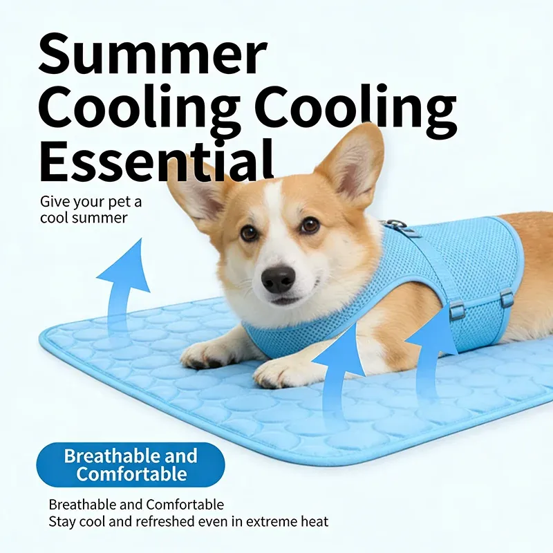 Ice Silk Pet Cooling Mat 1