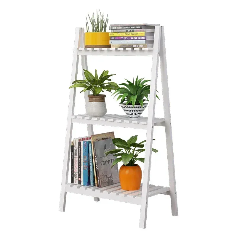 3-Tier Wood Plant Stand 1