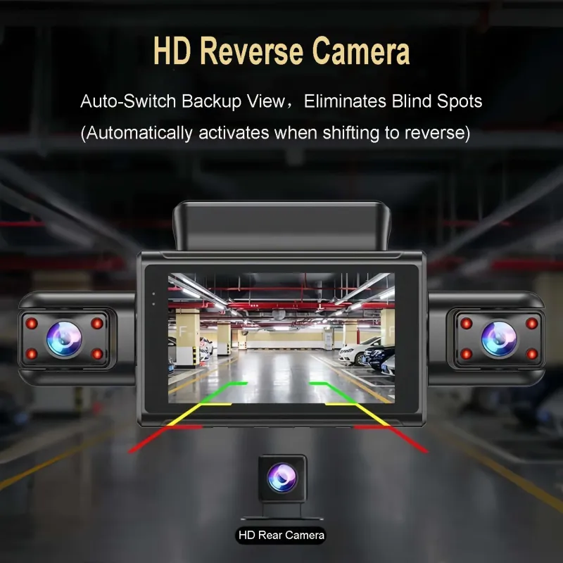 4K 4CH Hidden Car DVR 6