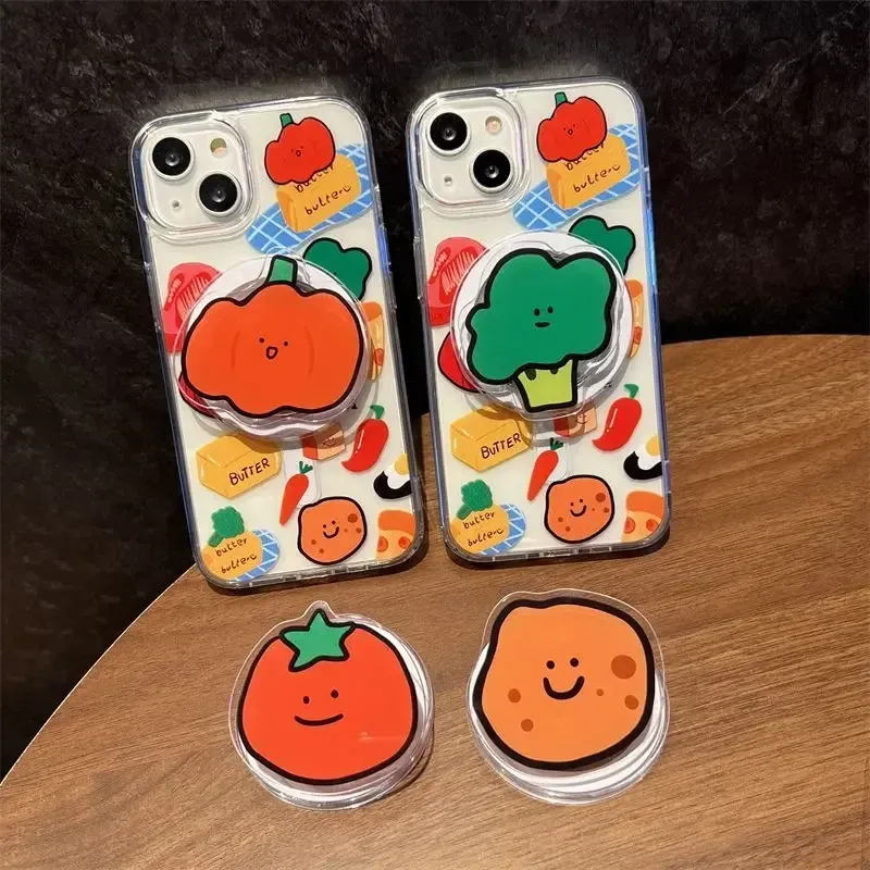 Cute Vegetable Magnetic Phone Grip 2