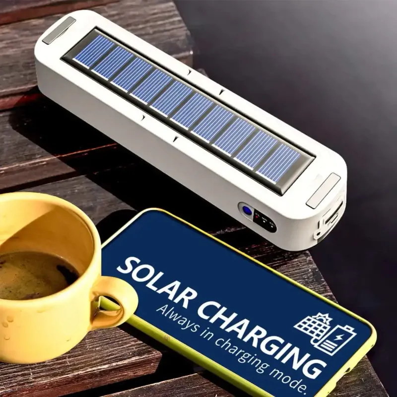 Solar LED Camping Lantern & Power Bank 1