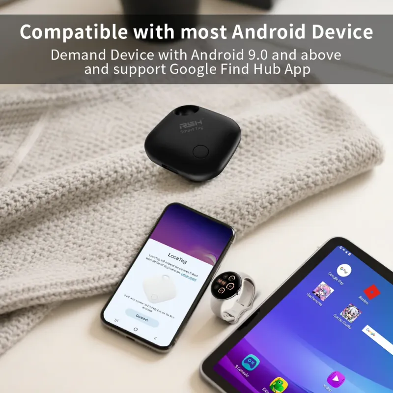 Rechargeable Bluetooth Smart Tag Tracker 4