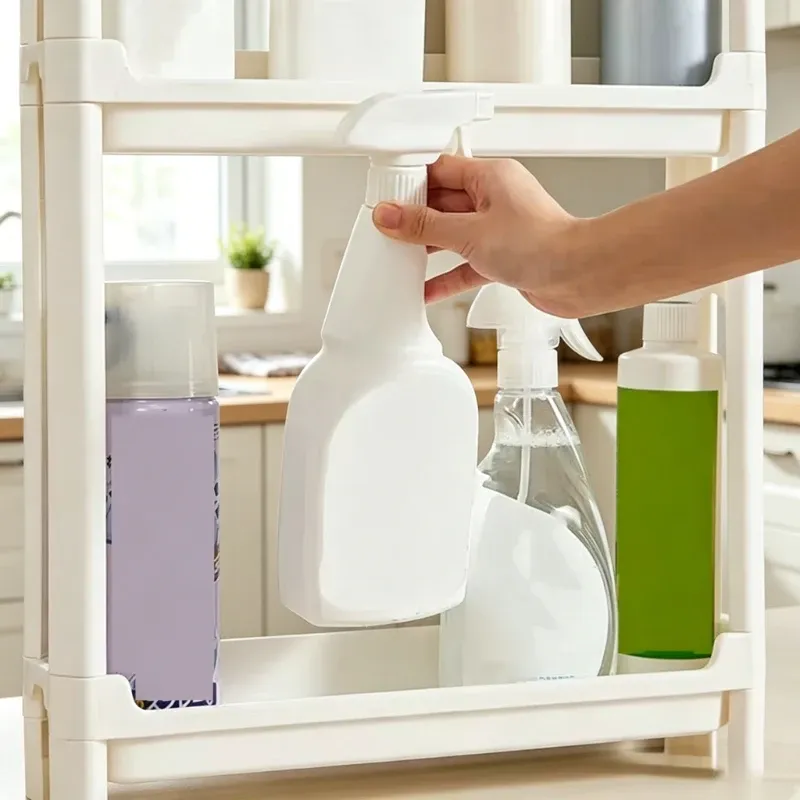 Slim 3-Tier Door Storage Rack 5