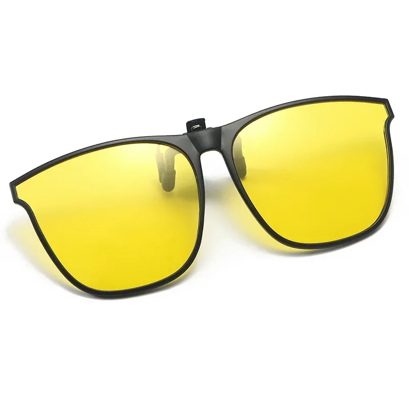 Polarized Clip-On Square Sunglasses 6