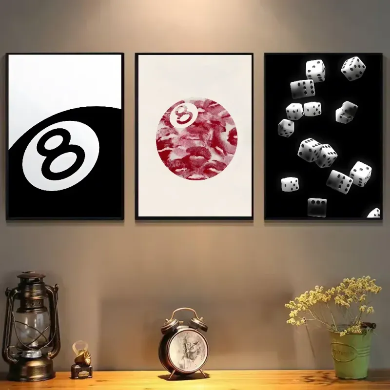 No Ball Art Poster Canvas Print 3