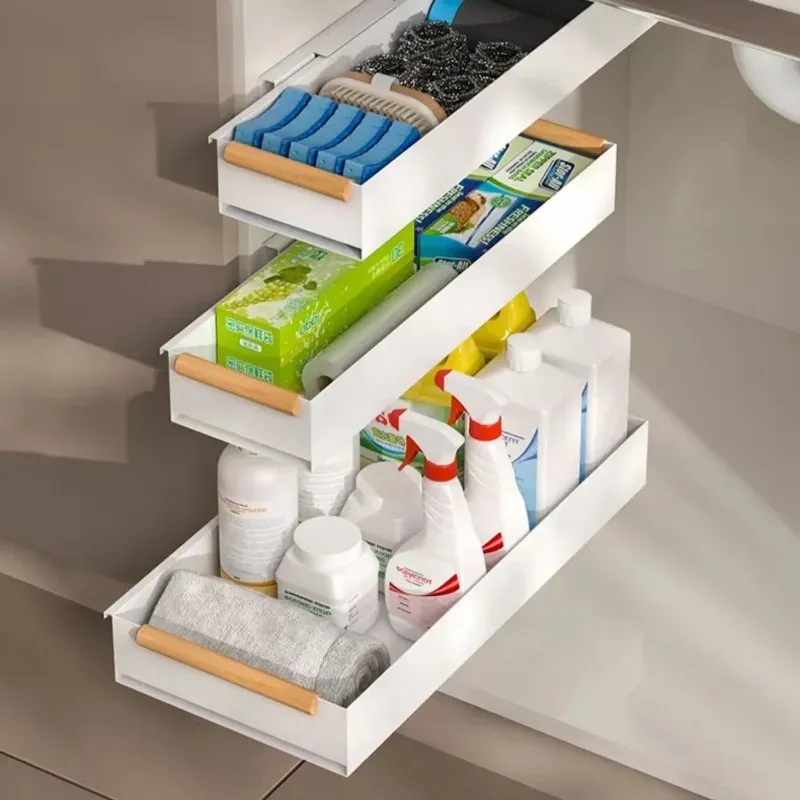 Slim Pull-Out Spice Organizer 6