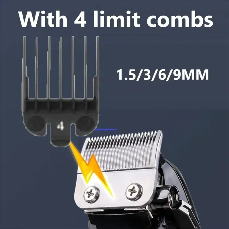 Kemei PG1990A Cordless Hair Clipper 4