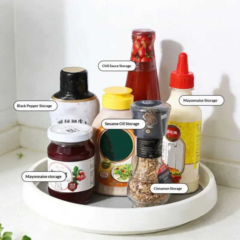 Rotating Spice Organizer Carousel 4
