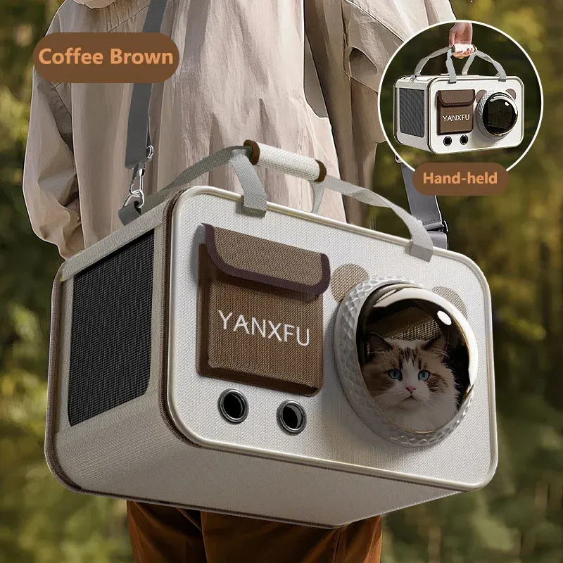 Cat Backpack Carrier with Bubble Window 5