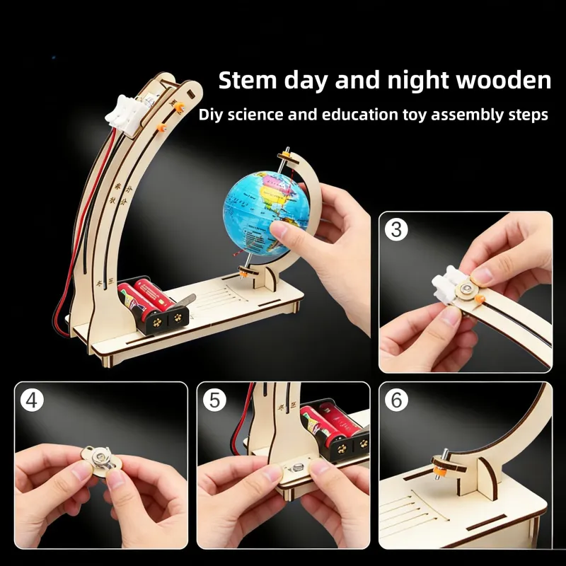 DIY STEM Earth Globe Science Kit 3