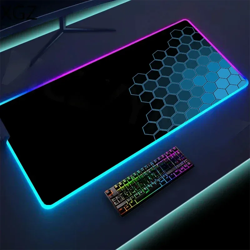 XXL RGB Gaming Mouse Pad - 12 LED Lights 3