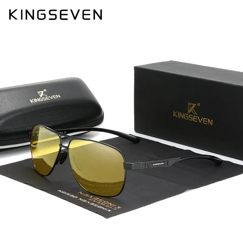KINGSEVEN Polarized Pilot Sunglasses 2