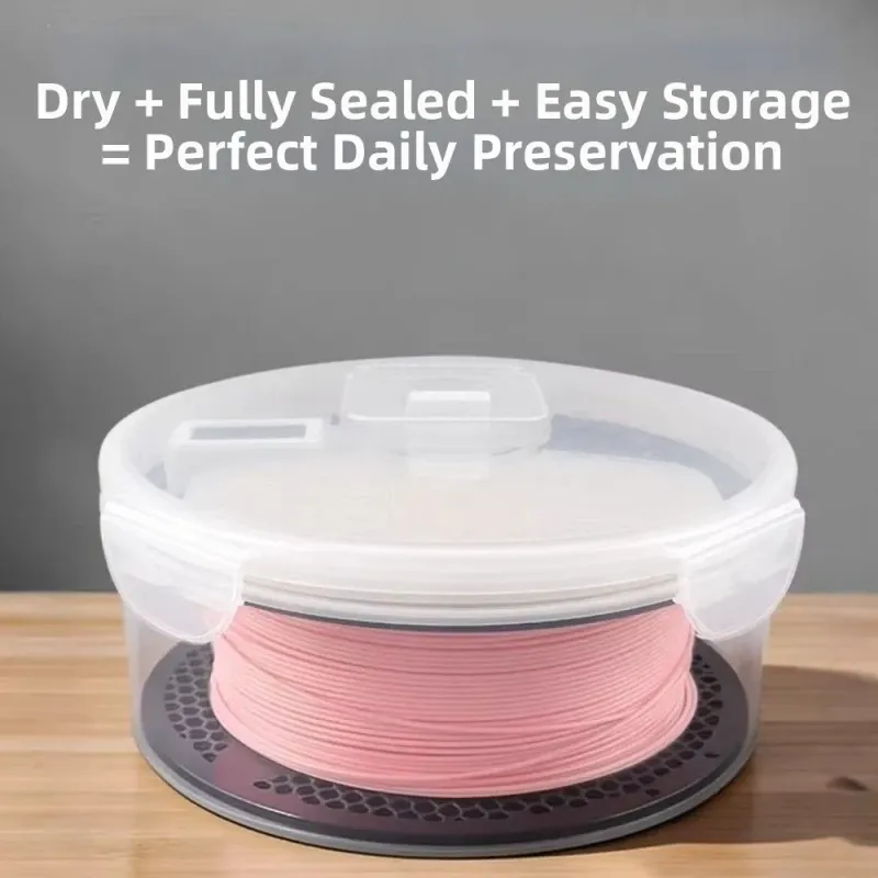 3D Printing Filament Dry Box with Hygrometer 3