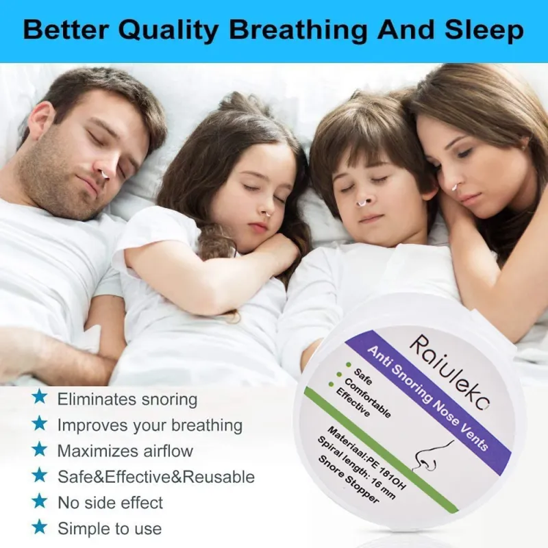 12-Piece Anti Snoring Nose Vents Set 4