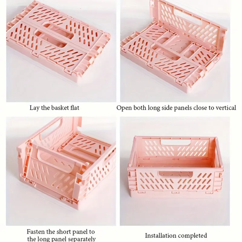 Foldable Plastic Desk Organizer 4