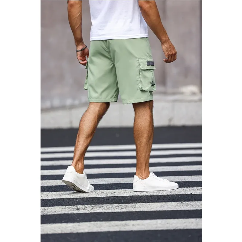 Men's Multicolor Cargo Shorts 6
