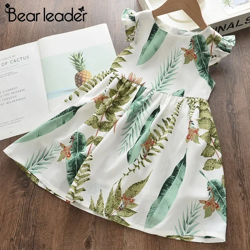 Floral Princess Girls Dress 3-7Y 4