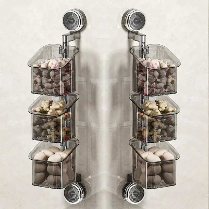 Rotating Suction Cup Storage Shelf 3