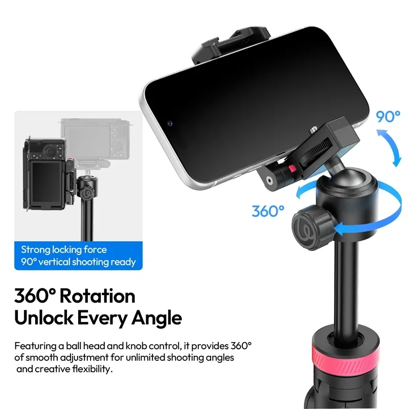 Ulanzi MT44B 1.5M Selfie Stick Tripod with Remote 3