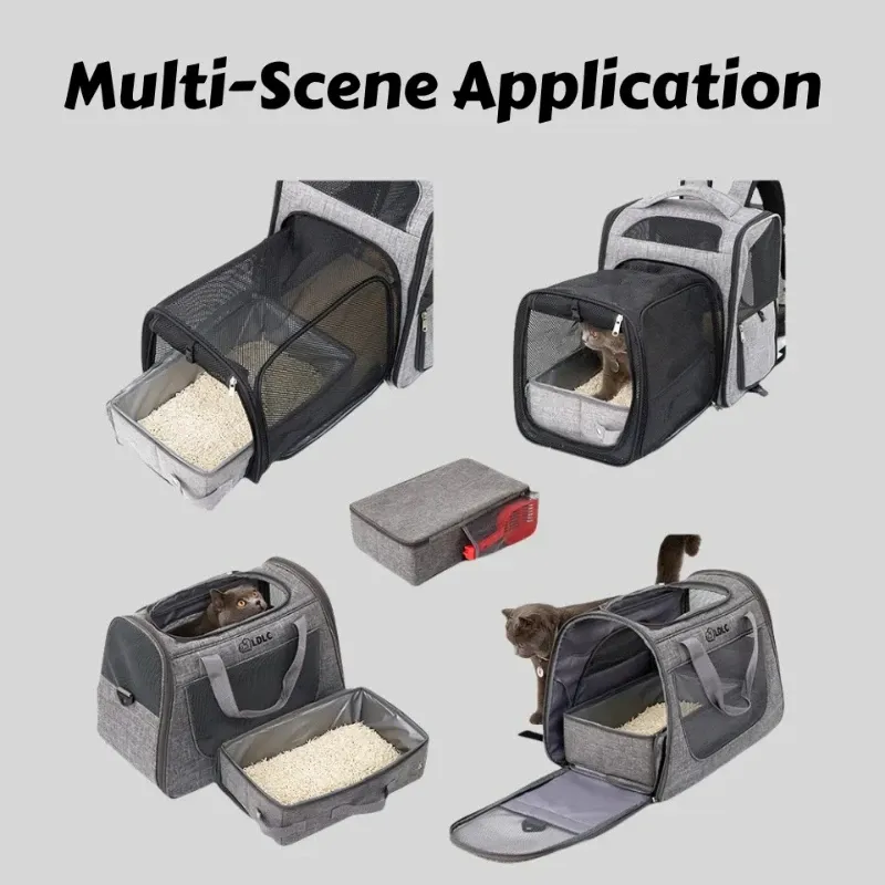 Foldable Travel Cat Litter Box 4