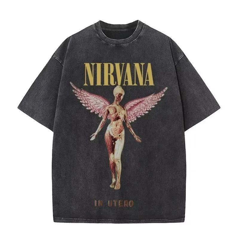 Nirvana In Utero Distressed Tee 1