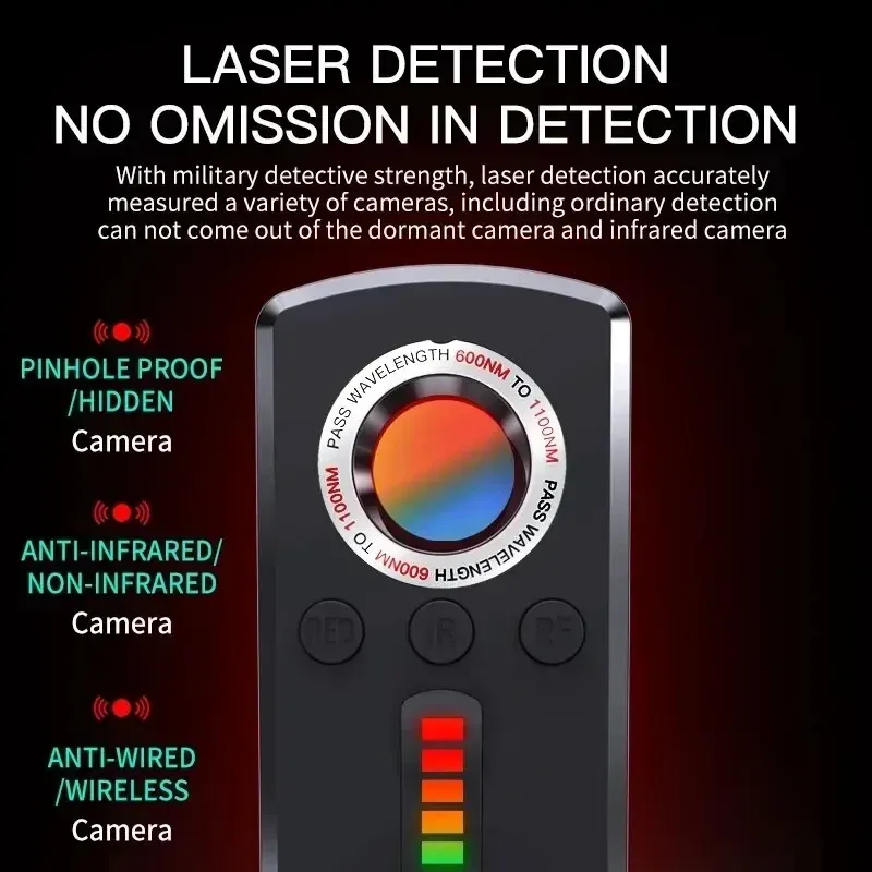 Mini Spy Camera Detector & RF Finder 3