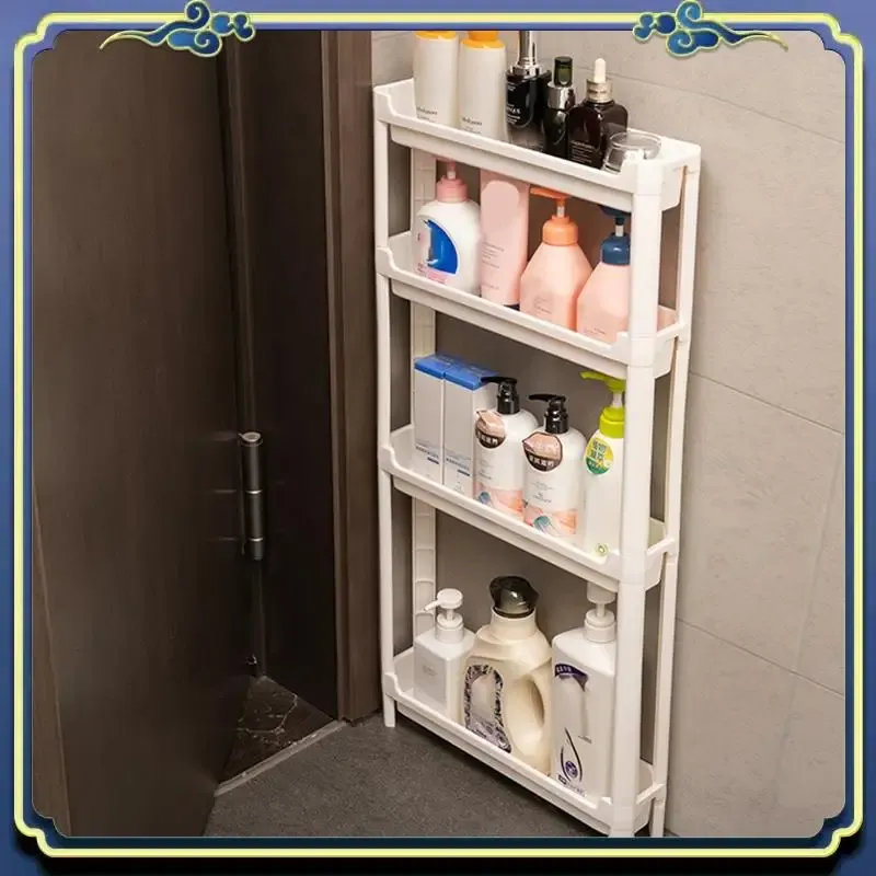 Slim Bathroom Storage Cart 5